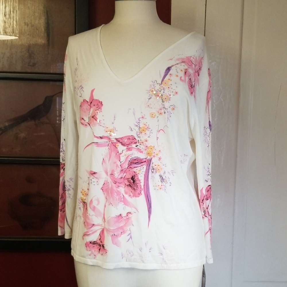 NWT Maurice Sasson blouse